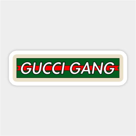 gucci decal print out|Gucci gang stickers.